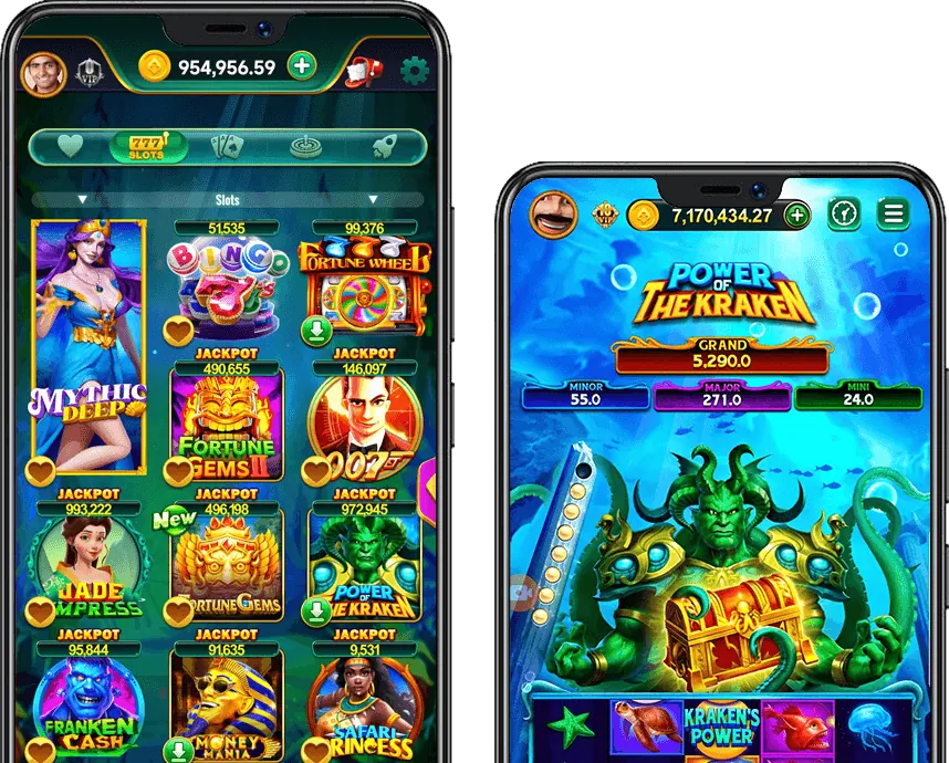 Hình ảnh đa dạng trò chơi, từ casino đến thể thao